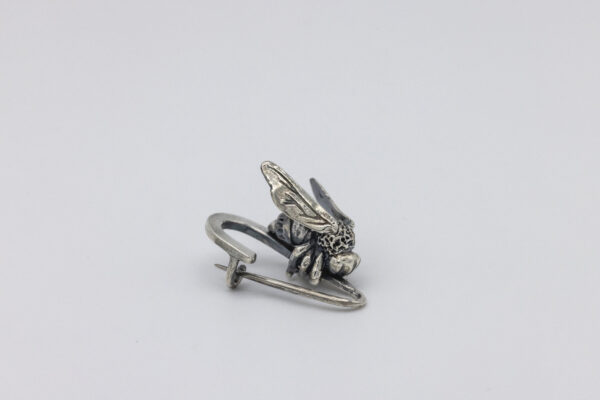 Abeja prendedor en plata Brooch